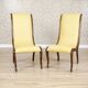 Yellow Swan Armchairs, 1890s, Set of 2