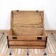 Large old trunk, wood and steel