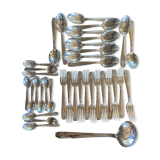 Art Deco cutlery housewife 12 people