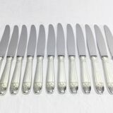 Le Mondial – 12 Grand Prix silver-plated knives