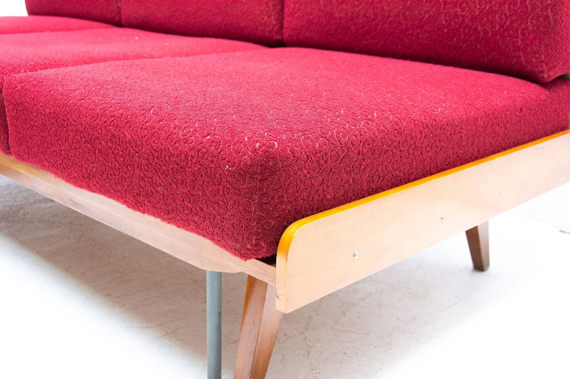 Mid century corner folding sofa by František Jirák For Tatra Nábytok, 1960
