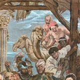 Tapestry based on the painting “The Adoration of the Magi” by Peter Paul Rubens
