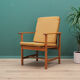 Yellow armchair, Danish design, 1970s, designer: Børge Mogensen