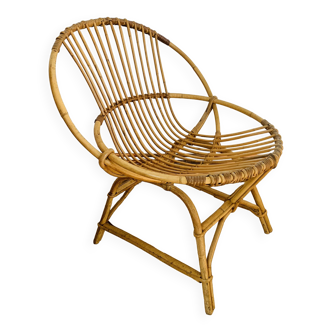 Rattan armchair