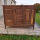 Dresser in massive wood 1850