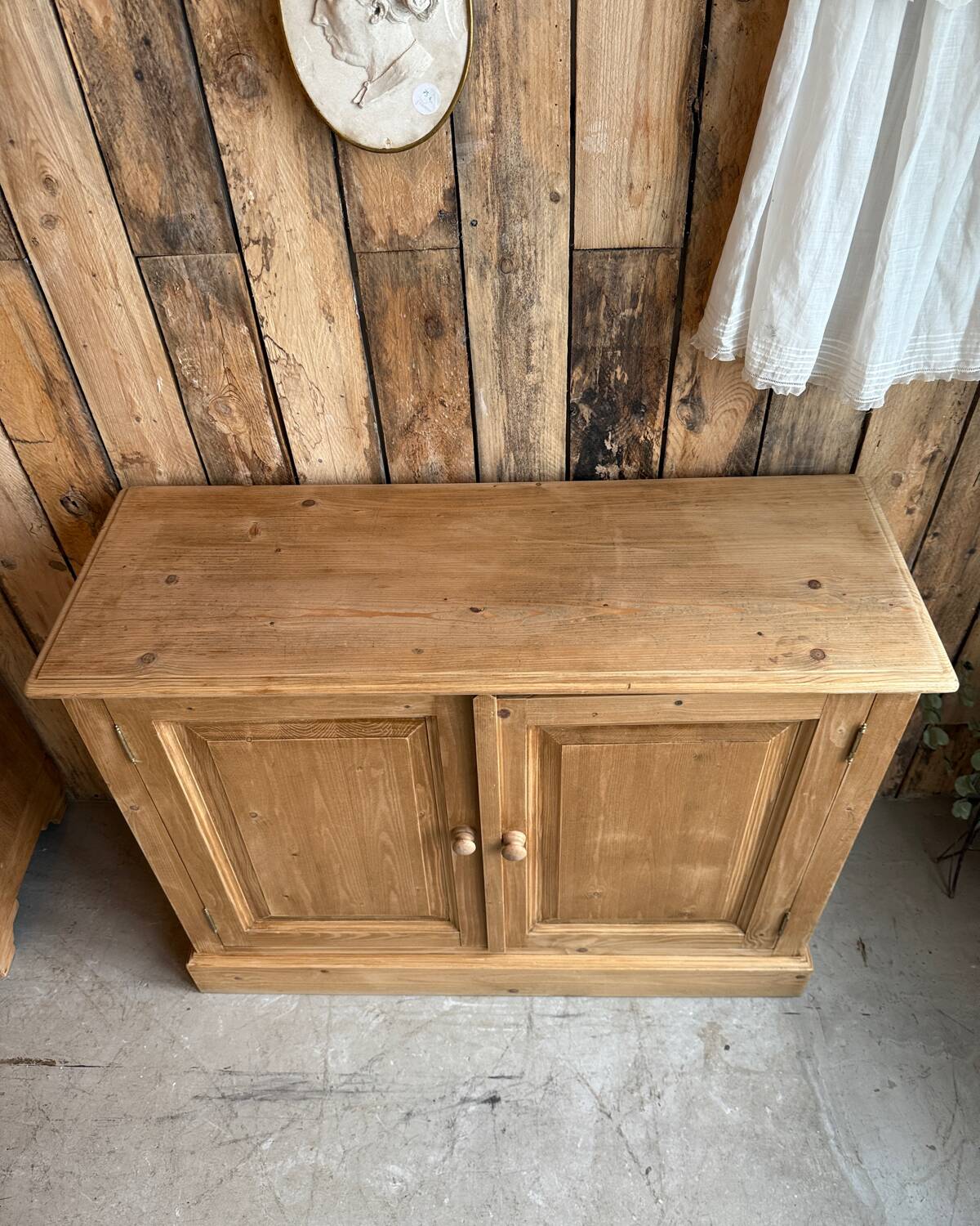 Parisian pine sideboard (renovated)