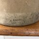 Beige varnished sandstone pot
