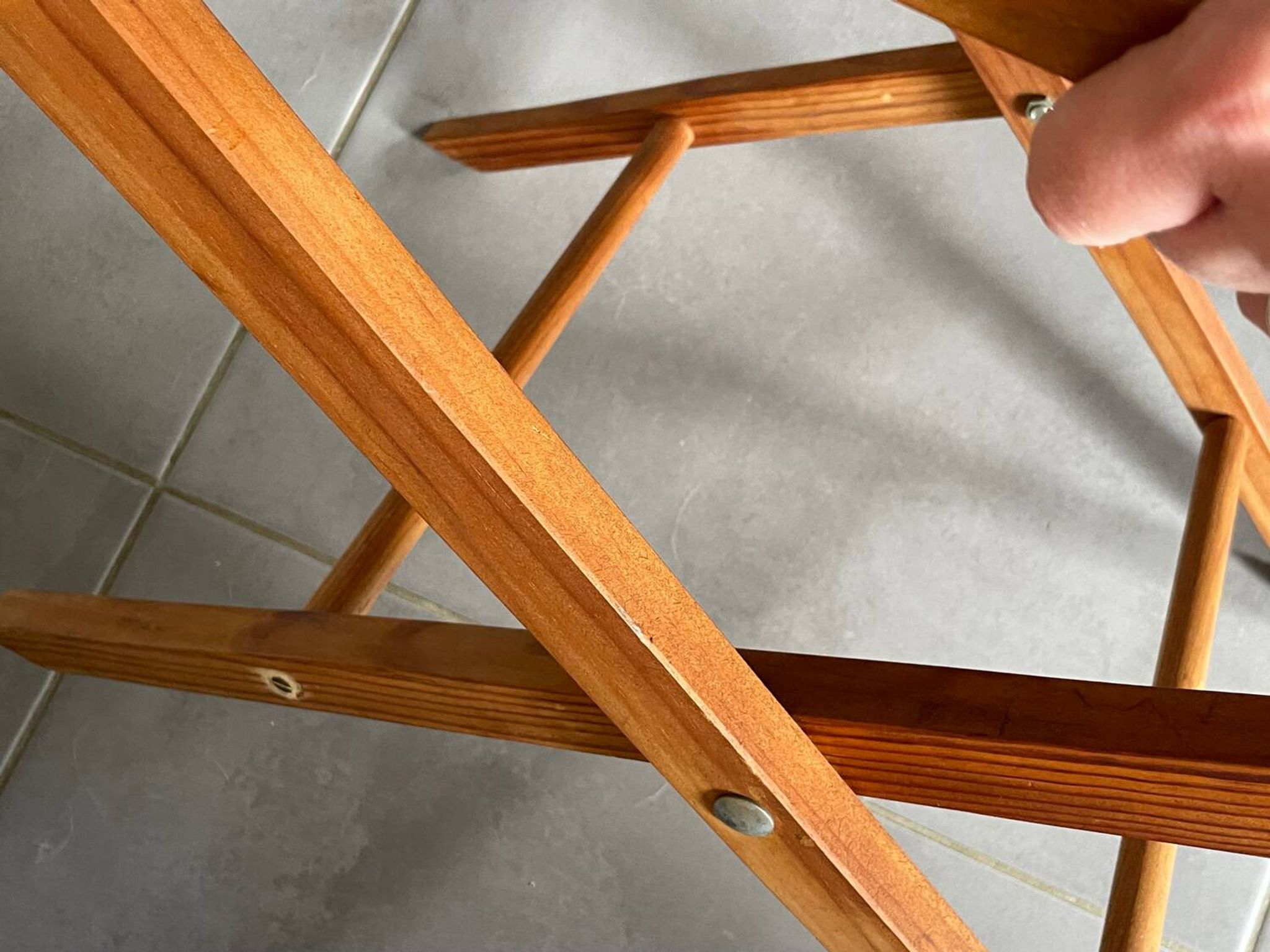 Table basse rectangulaire en bois