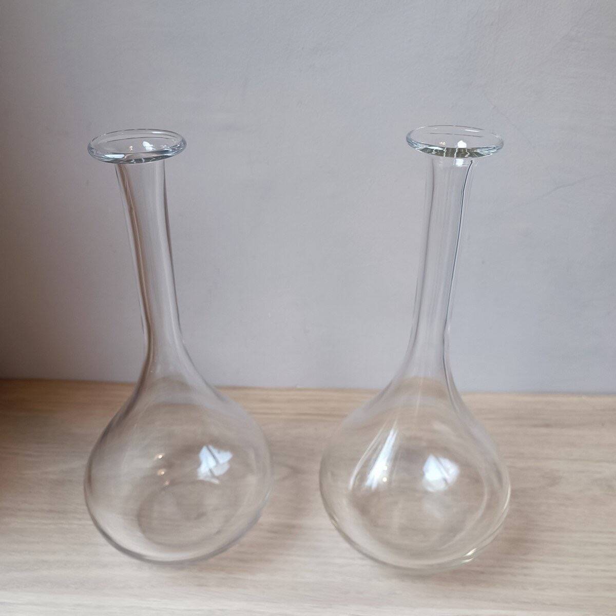Pair of Carafes - Crystal - Baccarat - xxth S