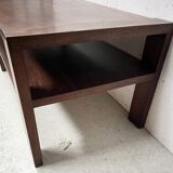 Art Deco coffee table in mahogany and veneer 20th century