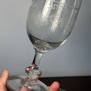 Verre à eau Meisenthal début du 20eme