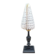 Coquillage conus sur socle en bois noirci, XIXe