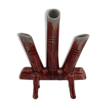 Triple ceramic vase Belgium