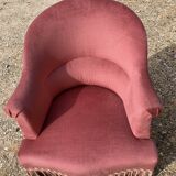 Pink toad chair