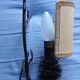2 wall sconces pine cone branch lamps