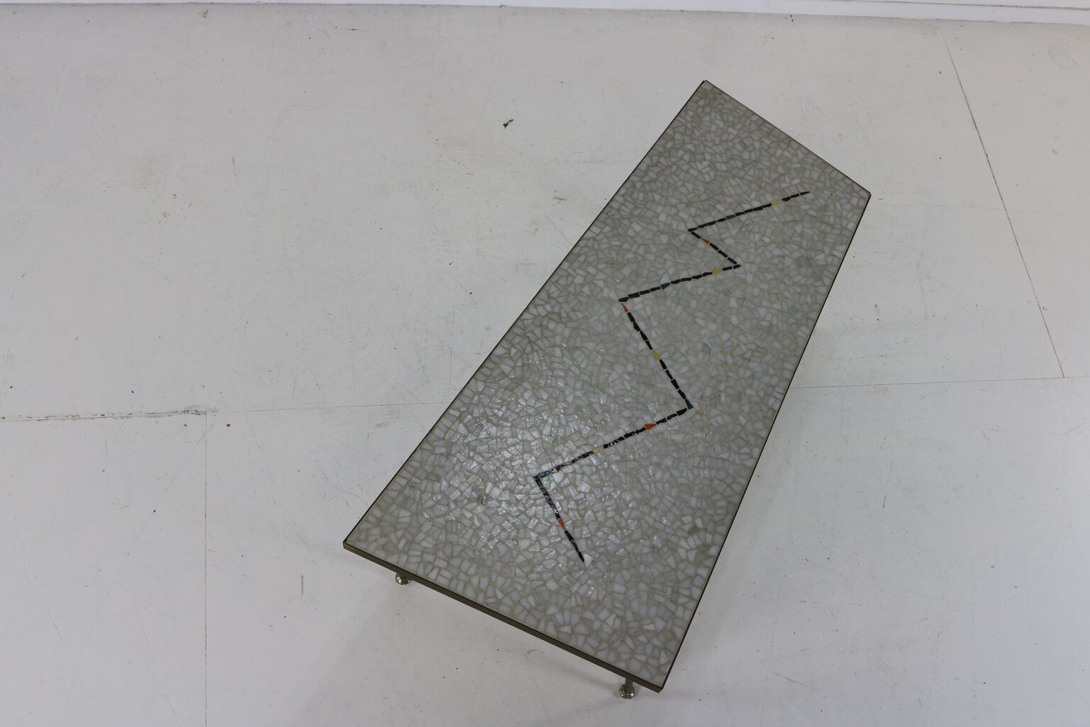 Mosaic coffeetable by German artist Berthold Müller