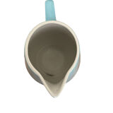 Porcelain pitcher sky blue 60/70s