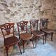 Ensemble de 4 chaises bistrot françaises anciennes Thonet – vers 1920