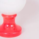 Lampe trompe l'œil en verre