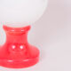 Lampe trompe l'œil en verre