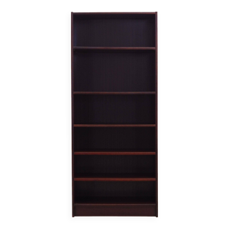 Mahogany bookcase, Danish design, 1970s, production: Denmark