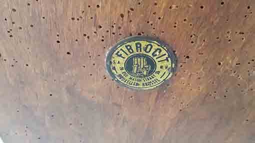 Old cinema armchairs