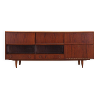 Teak sideboard, Danish design, 1970s, production: Denmark