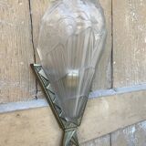 Signed art deco wall light