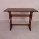 Brutalist oak sidetable  writing table
