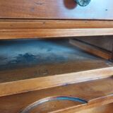 Antique cylindrical desk, Louis XVI style