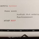 New Olympia Splendid typewriter