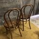 Duo of chairs bistrot Thonet early XXth