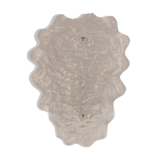 Crystal Glass Sputnik Wall Light by Peill & Putzler, Germany