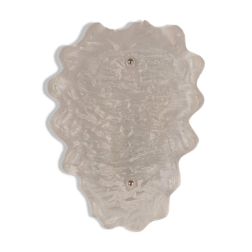 Crystal Glass Sputnik Wall Light by Peill & Putzler, Germany
