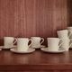 Stig Lindberg, 10 porcelain espresso cups from Gustavsberg, Scandinavian Modern.