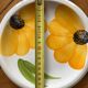 Sunflower dessert plates - Italian ceramic