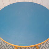 Rattan table 60s