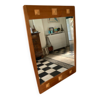 Large Art Deco style mirror