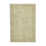 Hand-Knotted Vintage Turkish Beige Rug 203 cm x 309 cm - 38989