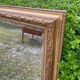 Old plastered and gilded wooden mirror 138x84