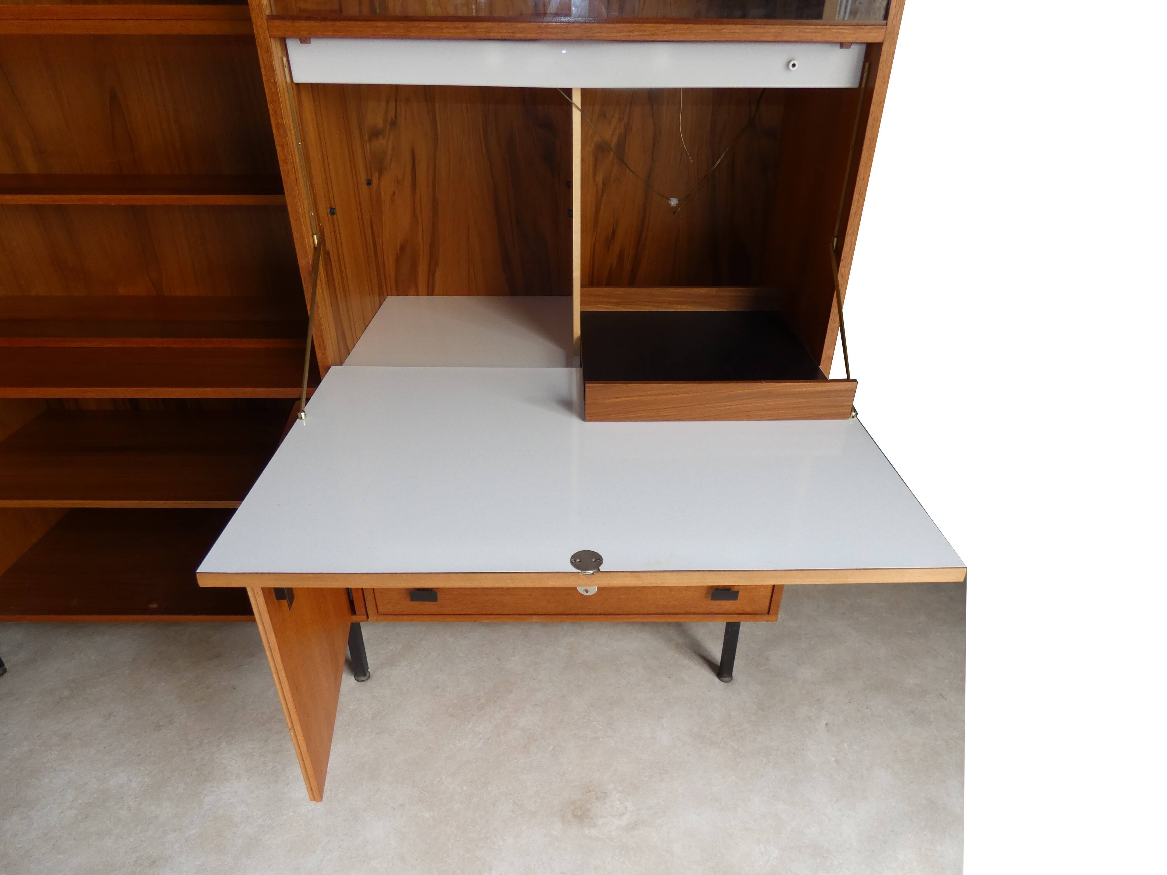 Secretary in teak 1950