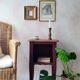 Renovated antique bedside table