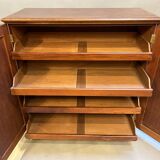 C19th linen press cupboard by Heals
