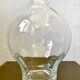 Large vase with 3 wavy glass balls