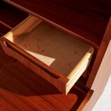 Restored teak bureau desk