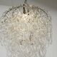Giogali chandelier by Angelo Mangiarotti for Vistosi, Italy 1970s.