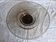 Grande coupe/plat /centre de table verre fumé art-deco
