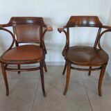 2 vintage Thonet armchairs