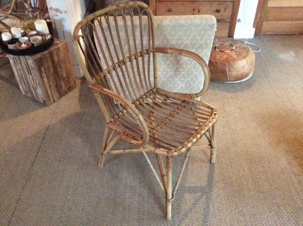 fauteuil en rotin