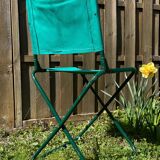 Vintage camping folding chair